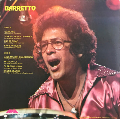 Ray Barretto : Barretto (LP, Album, RE)