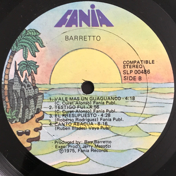 Ray Barretto : Barretto (LP, Album, RE)