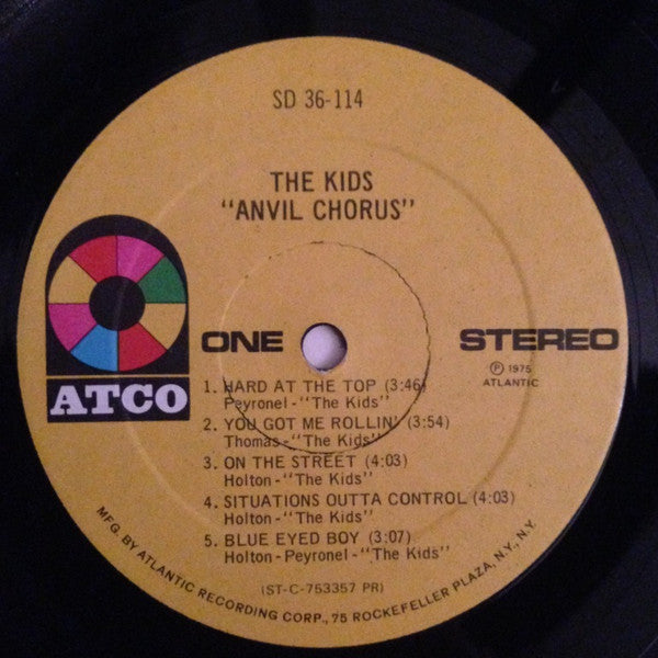Heavy Metal Kids : Anvil Chorus (LP, Album, Pre)