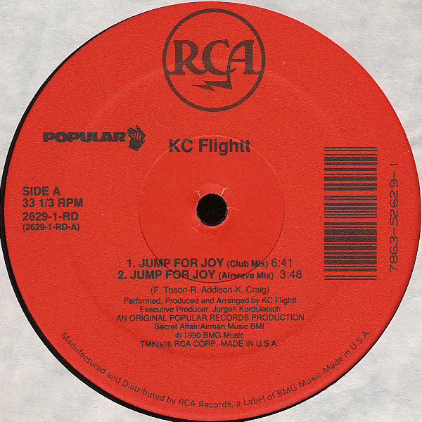 KC Flightt : Jump For Joy (12")
