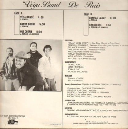 Vega-Band D'Haiti : Véga Bandé (LP)