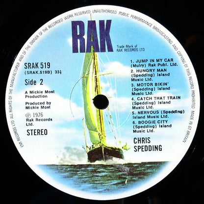 Chris Spedding : Chris Spedding (LP, Album, RE)