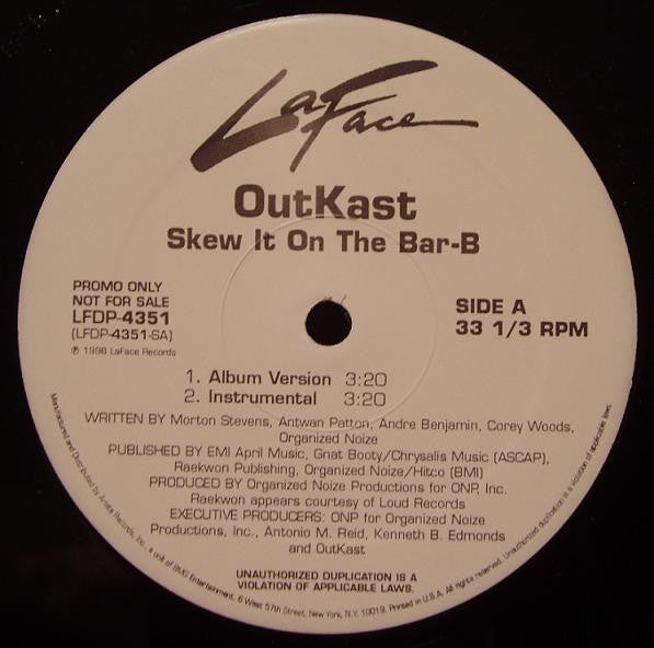OutKast : Skew It On The Bar-B (12", Promo)