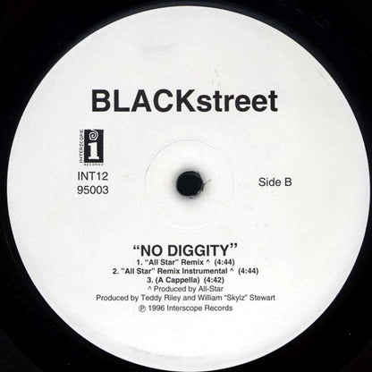 Blackstreet Featuring Dr. Dre : No Diggity (12")
