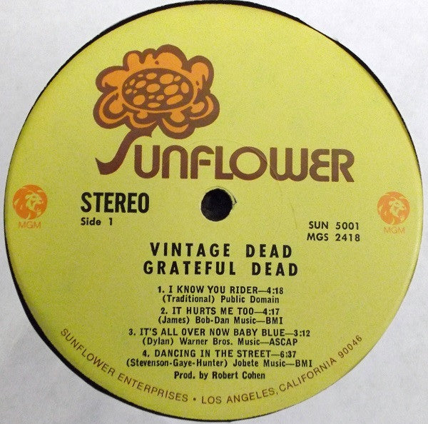 The Grateful Dead : Vintage Dead (LP, Album)