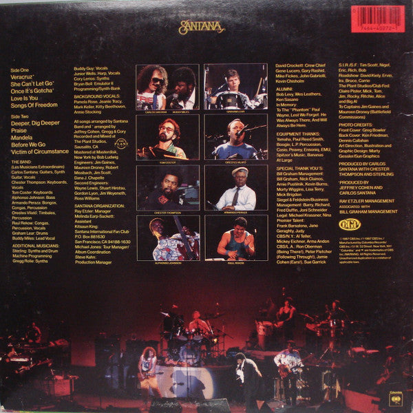 Santana : Freedom (LP, Album)