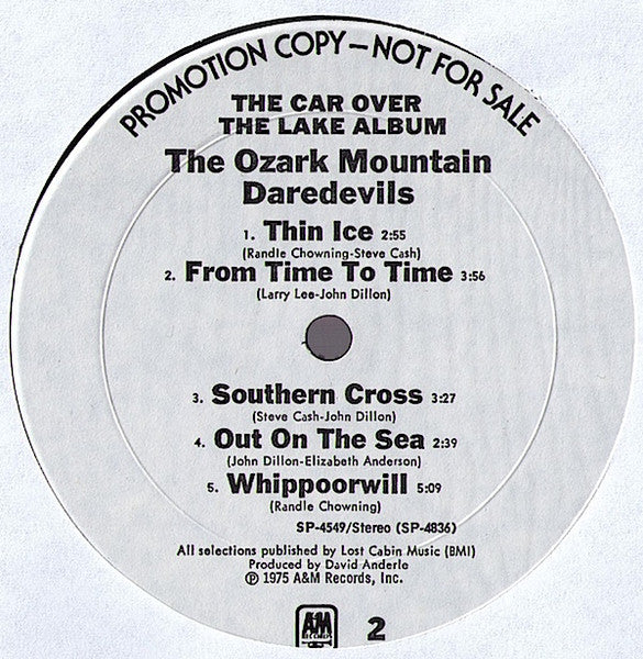 The Ozark Mountain Daredevils : The Car Over The Lake Album (LP, Album, Promo + Flexi, 7")