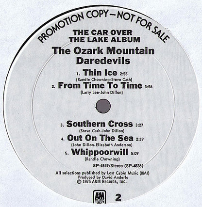 The Ozark Mountain Daredevils : The Car Over The Lake Album (LP, Album, Promo + Flexi, 7")