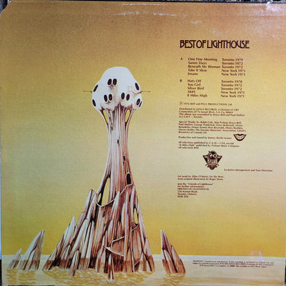Lighthouse (2) : The Best Of Lighthouse (LP, Comp, Ter)