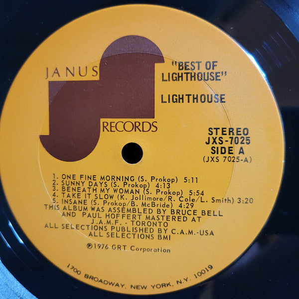 Lighthouse (2) : The Best Of Lighthouse (LP, Comp, Ter)