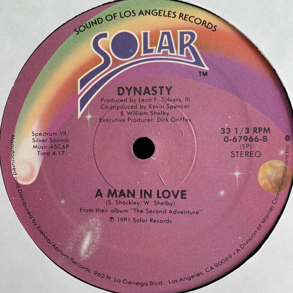 Dynasty : Strokin' / A Man In Love (12")