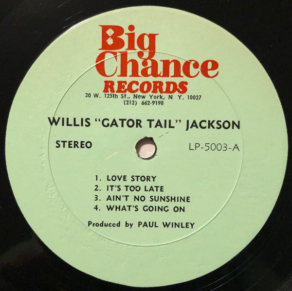 Willis Jackson : Recording Session (LP)