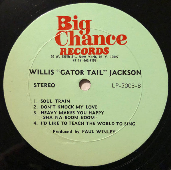 Willis Jackson : Recording Session (LP)