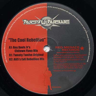 Twenty Twelve : The Cool Rebellion (12")