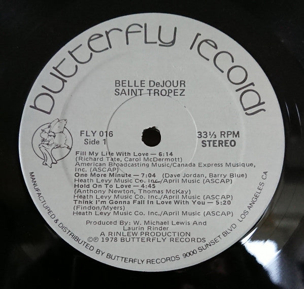 Saint Tropez : Belle De Jour (LP, Album)