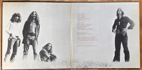 Black Sabbath : Paranoid (LP, Album, Gat)