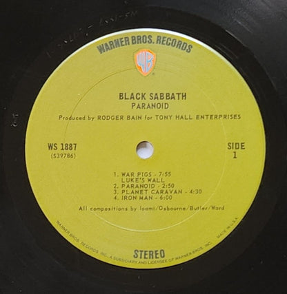 Black Sabbath : Paranoid (LP, Album, Gat)