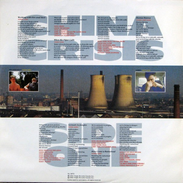 China Crisis : Working With Fire And Steel - Possible Pop Songs Volume Two (LP, Album)