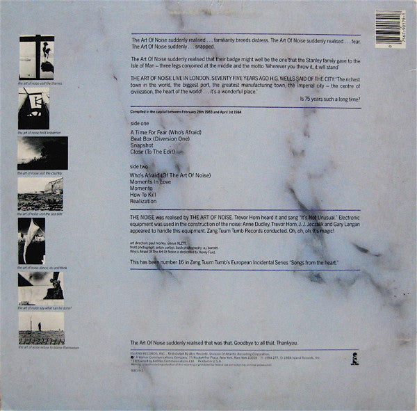 The Art Of Noise : (Who's Afraid Of?) The Art Of Noise (LP, Album, Red)