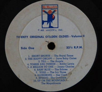 Various : 20 Original Golden Oldies Volume 2 (LP, Comp)