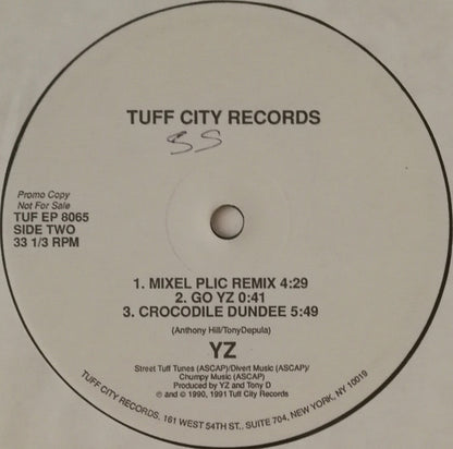 YZ : EP (12", EP, Promo)