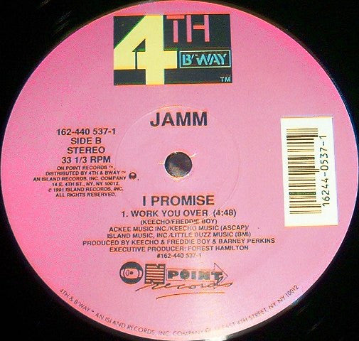 Jamm : I Promise (12")
