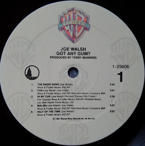 Joe Walsh : Got Any Gum? (LP, Album, Spe)
