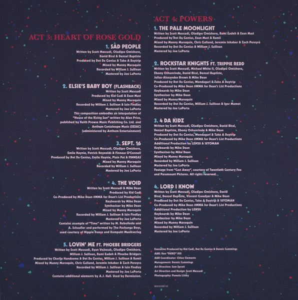 Kid Cudi : Man On The Moon III: The Chosen (2xLP, Album, Ora)