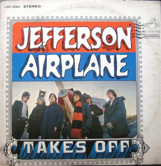 Jefferson Airplane : Jefferson Airplane Takes Off (LP, Album, 3rd)