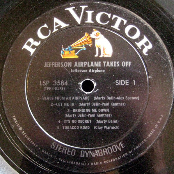 Jefferson Airplane : Jefferson Airplane Takes Off (LP, Album, 3rd)