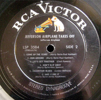 Jefferson Airplane : Jefferson Airplane Takes Off (LP, Album, 3rd)