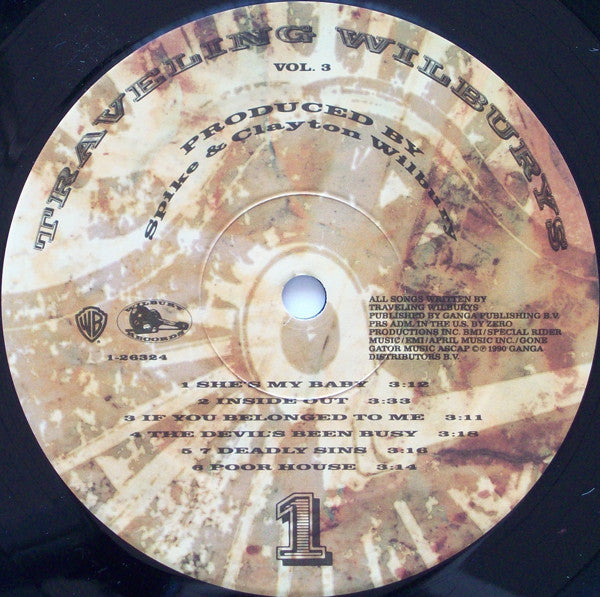 Traveling Wilburys : Vol. 3 (LP, Album)