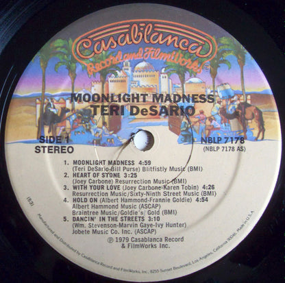 Teri DeSario : Moonlight Madness (LP, Album, 53)