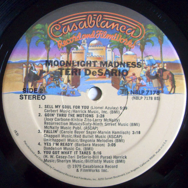 Teri DeSario : Moonlight Madness (LP, Album, 53)