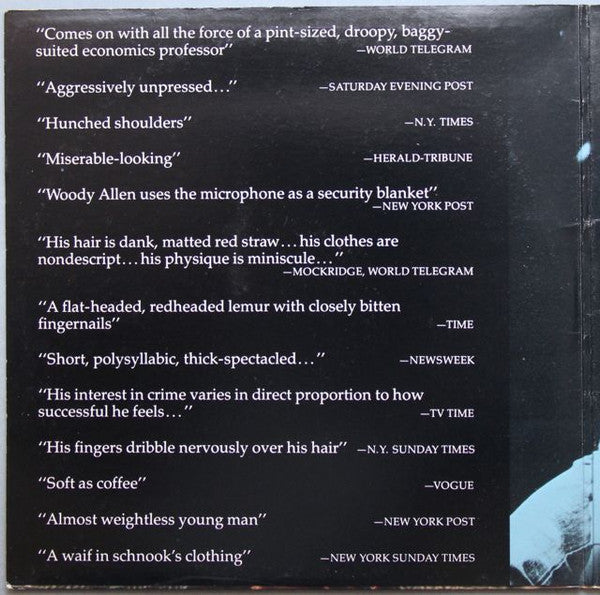Woody Allen : Standup Comic (2xLP, Comp, 72,)