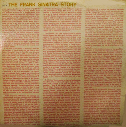 Frank Sinatra : The Frank Sinatra Story (2xLP, Comp)