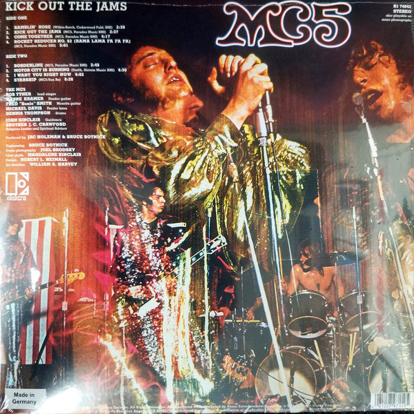 MC5 KICK OUT THE JAMS レコード US盤 MC5 - Kick Out The Jams - Amazon.com Music