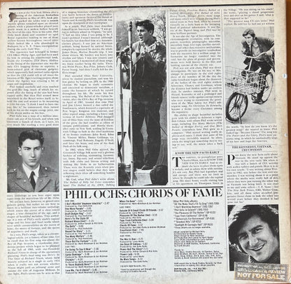 Phil Ochs : Chords Of Fame (2xLP, Album, Comp, Promo)