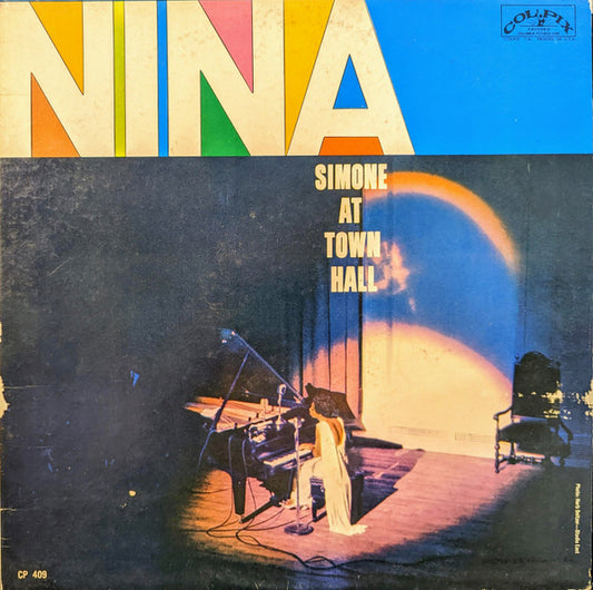 Nina Simone : Nina Simone At Town Hall (LP, Album, Mono, RE)