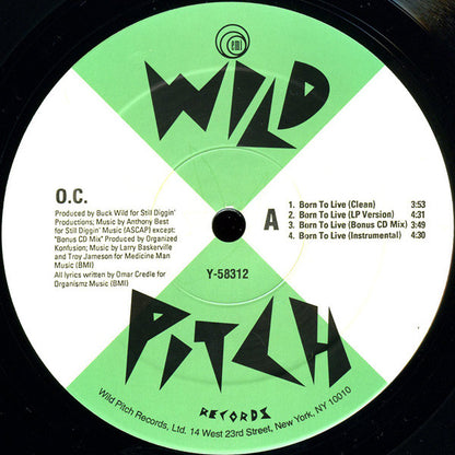 O.C. : Born 2 Live / Let It Slide (12")