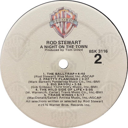 Rod Stewart : A Night On The Town (LP, Album, RE, Win)