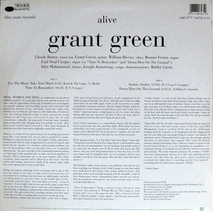 Grant Green : Alive! (LP, Album, RE)