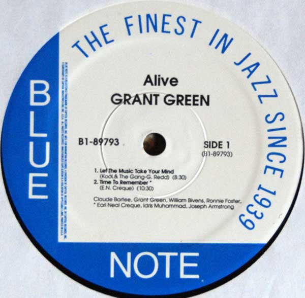 Grant Green : Alive! (LP, Album, RE)