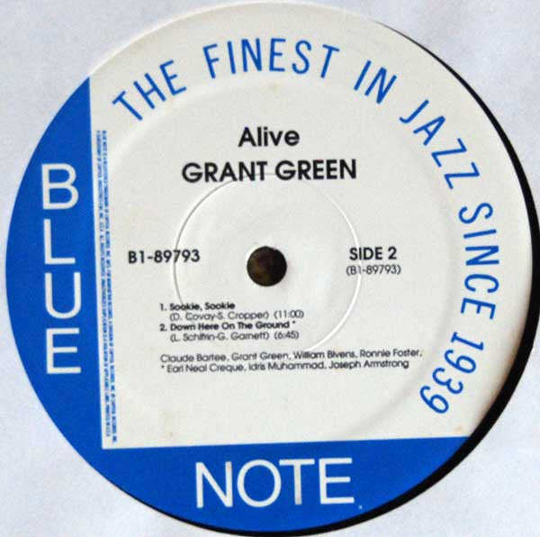 Grant Green : Alive! (LP, Album, RE)