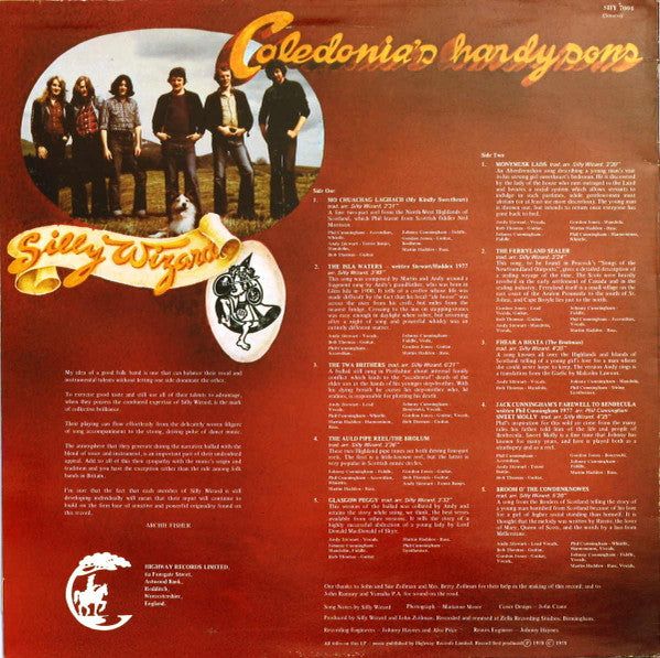 Silly Wizard : Caledonia's Hardy Sons (LP, Album)