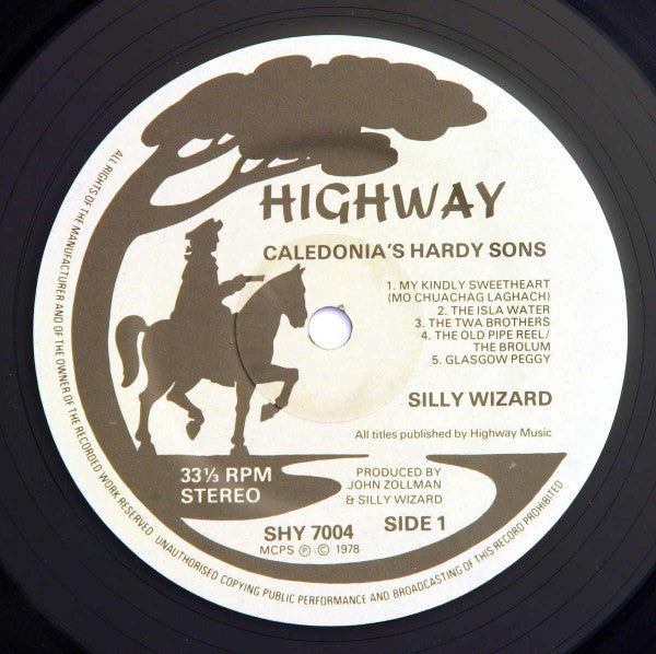 Silly Wizard : Caledonia's Hardy Sons (LP, Album)