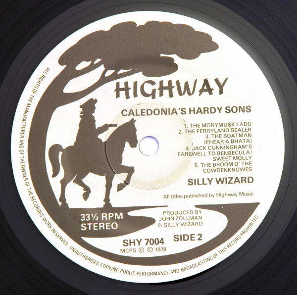 Silly Wizard : Caledonia's Hardy Sons (LP, Album)