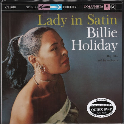 Billie Holiday With Ray Ellis And His Orchestra : Lady In Satin (LP, Album, RE, 200)