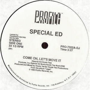 Special Ed : Come On, Let's Move It (12", Promo)