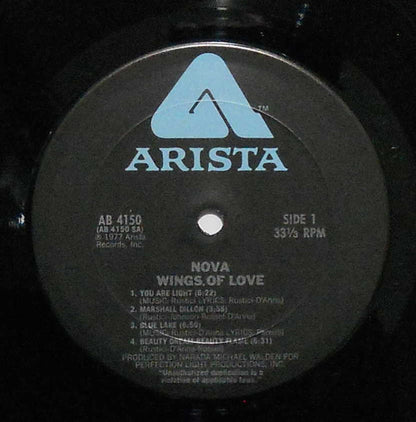 Nova (38) : Wings Of Love (LP, Album)